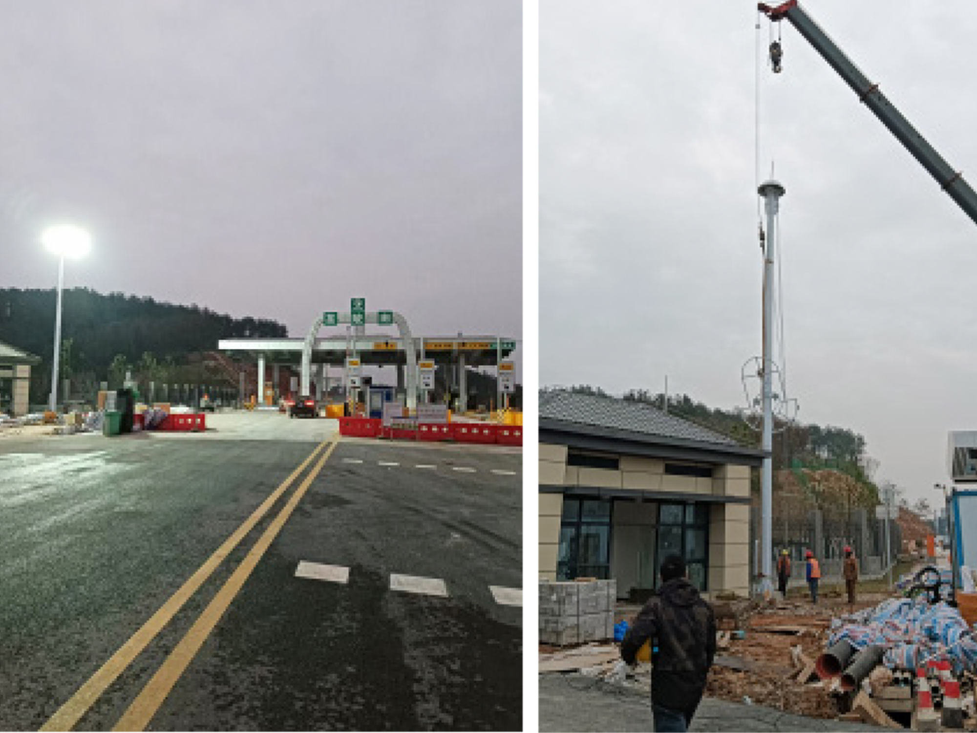 茶陵南高速公路路灯项目